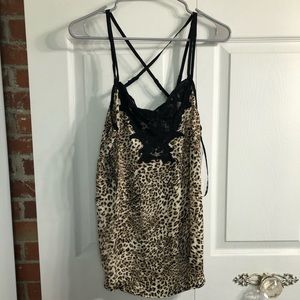 Cheetah Print Tank Top